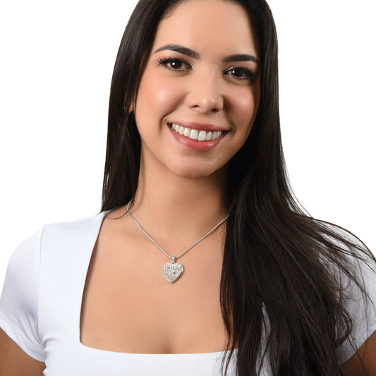 Custom Heart Pendant - Stainless Steel