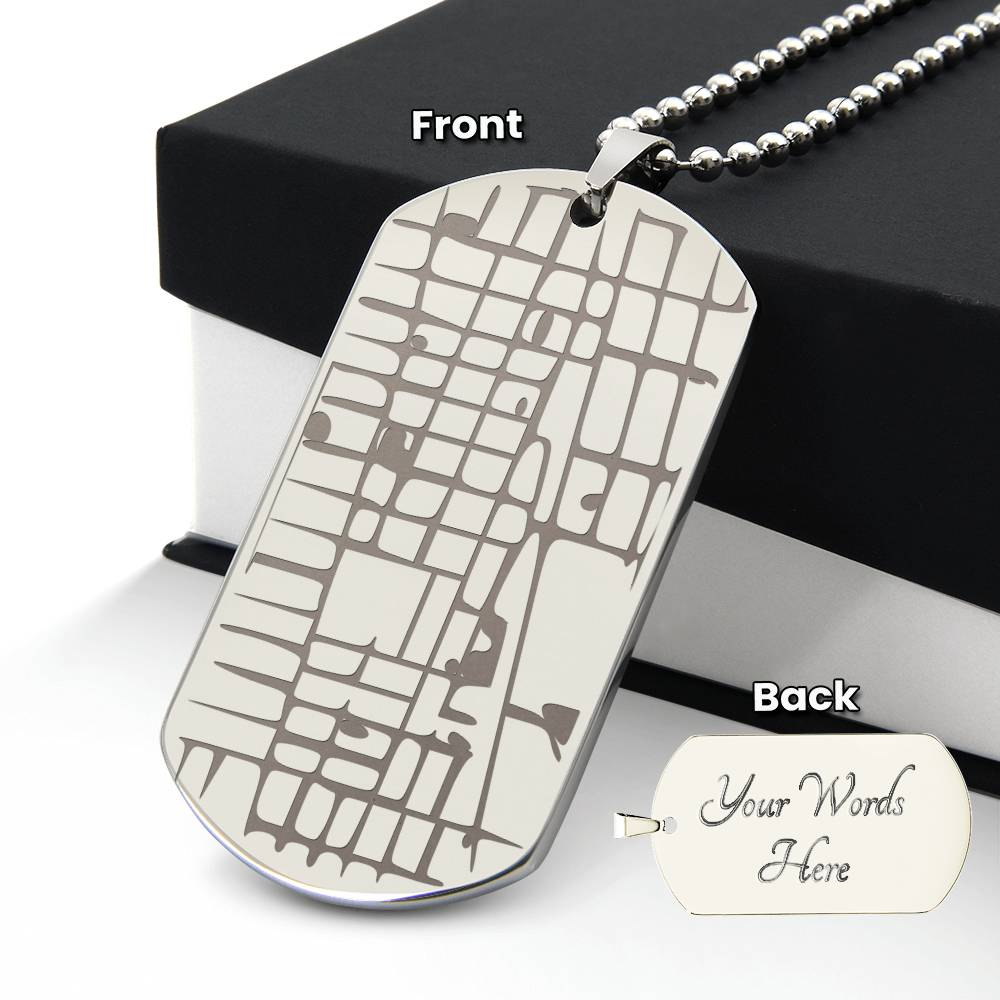 Custom Dog Tag - Stainless Steel