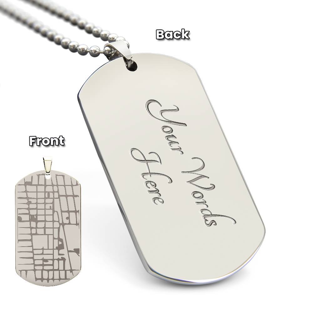 Custom Dog Tag - Stainless Steel